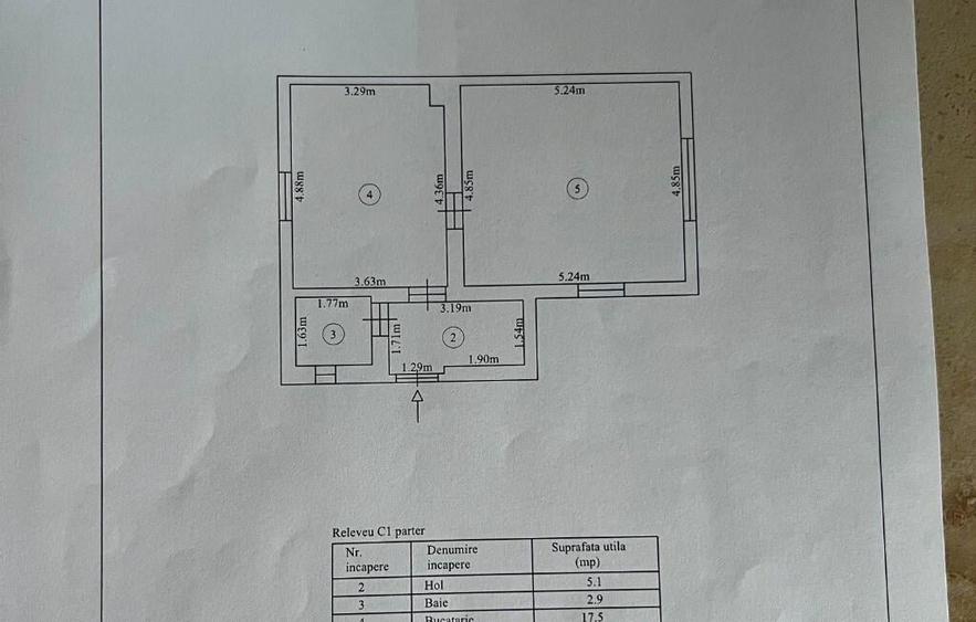 Casa individuala, pe un singur nivel,teren de 667 mp,zona Turnisor - 4