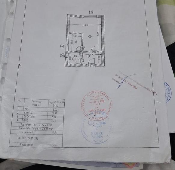 Garsoniera decomandata in Pipera/Detached studio in Pipera - 7