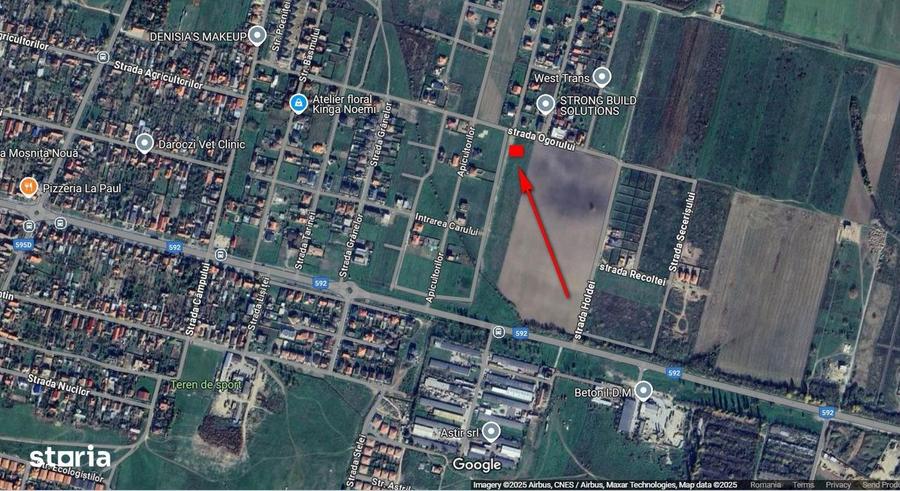 Comision 0% Teren 818 mp pentru duplex | 2 fronturi stradale | Mo?ni? - 4