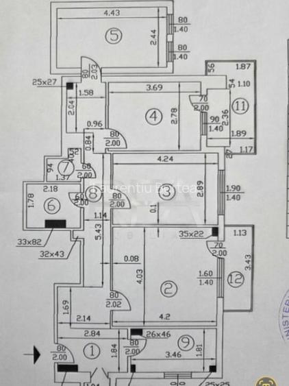 4 camere, 91 mp, 7/9, Lujerului-100 m de metrou.