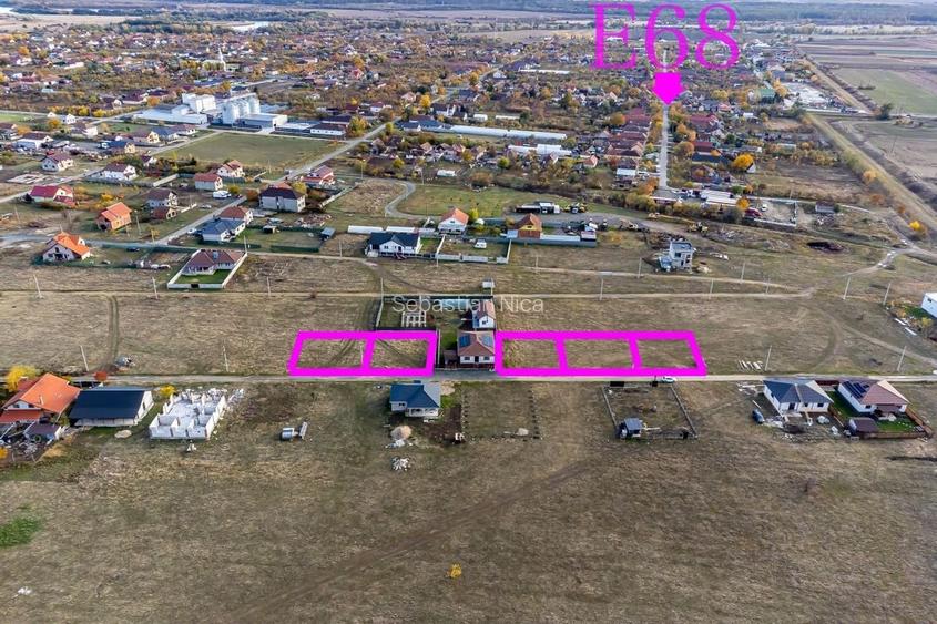 Parcele de 500 mp | 20.000 EUR | Utilități | Cartier nou în Mândruloc