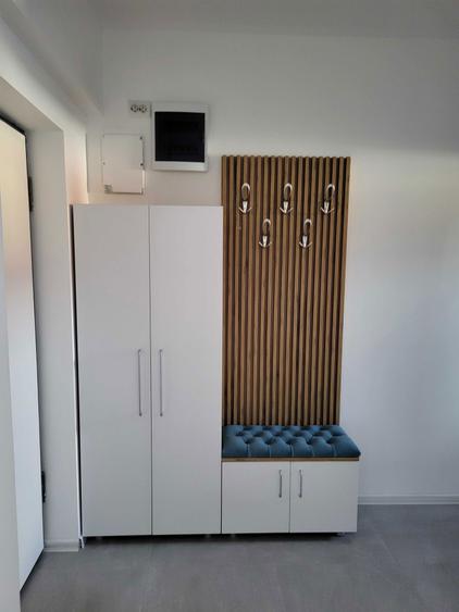 Garsoniera moderna de inchiriat Calea Bucuresti 400 euro 42 mp mobilata si utilata complet AC centrala pe gaz loc de parcare constructie 2024 - 3