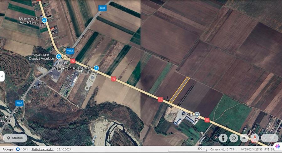 Teren de vanzare, 5008 mp, Sacuieni, Comuna Gura Ocnitei, Dambovita - 2