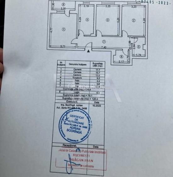Apartament 3 Camere | Exigent Plaza | Mobilat și utilat | Faza 5