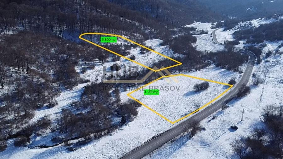 Teren Pretabil Investitie | Parau Rece Rasnov | 10.035mp | Extravilan - 1