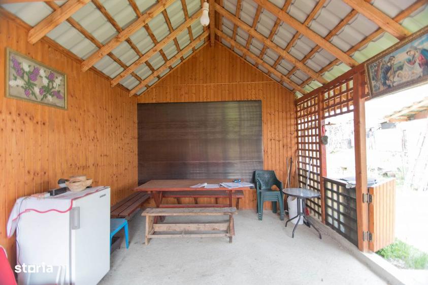 Casa gata de mutat+teren 1000 mp in zona de deal, jud. Arges - 8