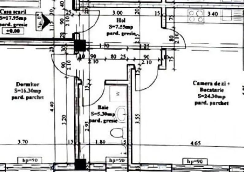 Apartament 2Camere Hlincea cu Terasa - 1
