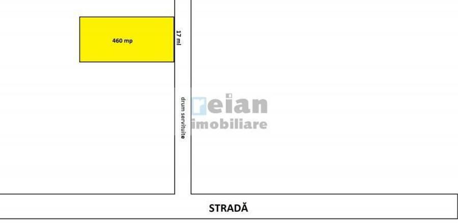 Voluntari - Matei Millo Central teren 460 mp, d-17, curent, apa - 1