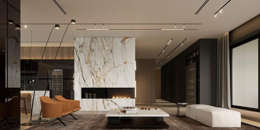 Penthouse 5 camere | 358 mp, terasa 84 mp, vedere padure – Pines Residence - 6