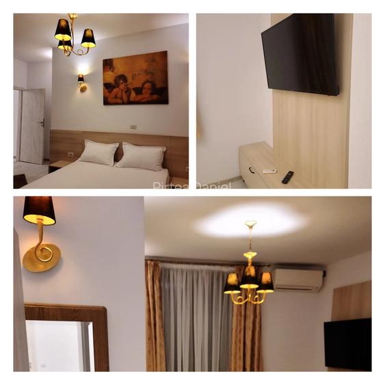 Inchiriez Apartament 2 camere 49 mp Navodari Centru langa Primarie,internet si tv inclus
