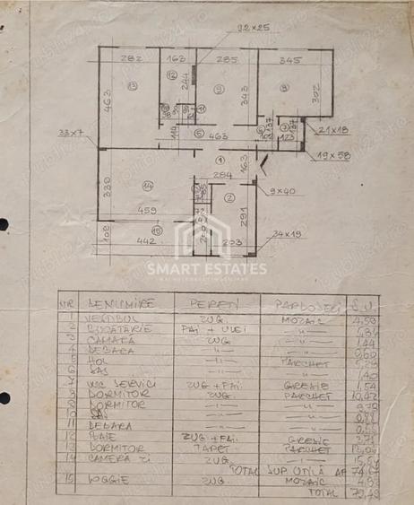 4 camere la 3 minute metrou Titan | Parc IOR | etaj 1/4 - 7