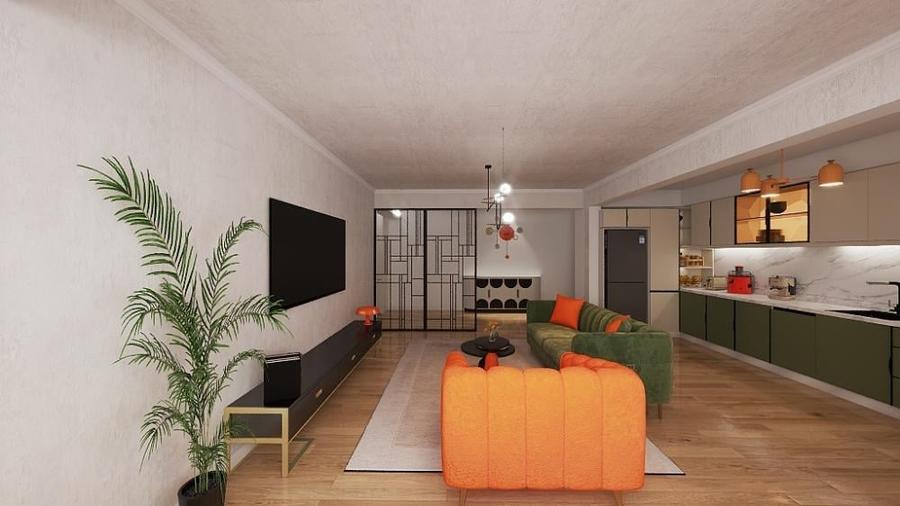 Apartament cu 3 camere în Titan