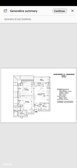 Apartament cu 3 camere în Central