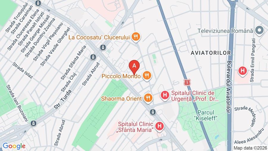 Apartament cu 2 camere decomandat, mobilat în 1 Mai