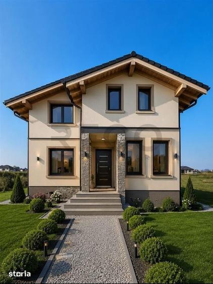 Casă cu 3 camere cu Teren 501 Mp în Cihei