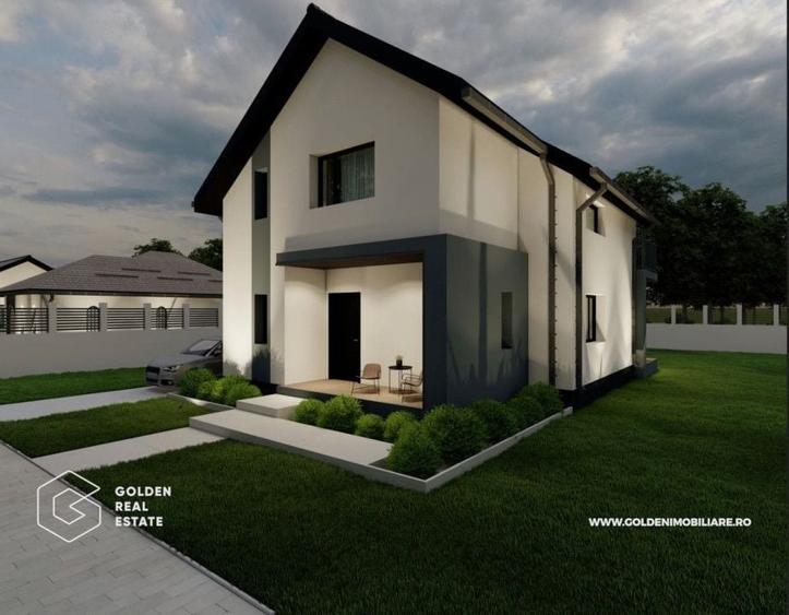 Casă individuală cu 4 camere cu Teren 400 Mp în 6 Vânători