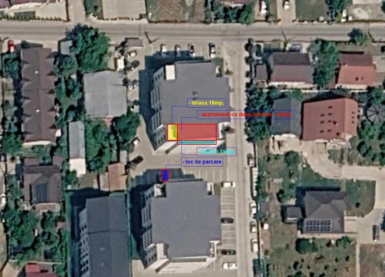 Apartament cu 2 camere decomandat în Valea Lupului