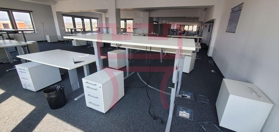 Spatiu  birouri amenajat + mobilier zona Garii 200 - 850mp cu panorama - 10