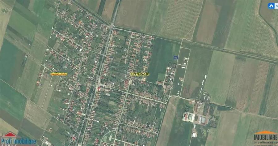 Vindem locuri de casa 540 sau 640mp in Zimand Cuz 7 km de Arad - 2