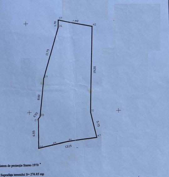 Teren zona Ultracentrala - Centrul Istoric, suprafata 276mp - 1