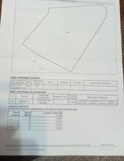 Teren 473 mp | Dublă deschidere | Parcul Liniei – Militari | POT 70%