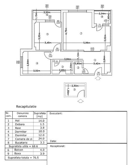 Proprietar  închiriez 3 camere ULTRACENTRAL Pitești - 9