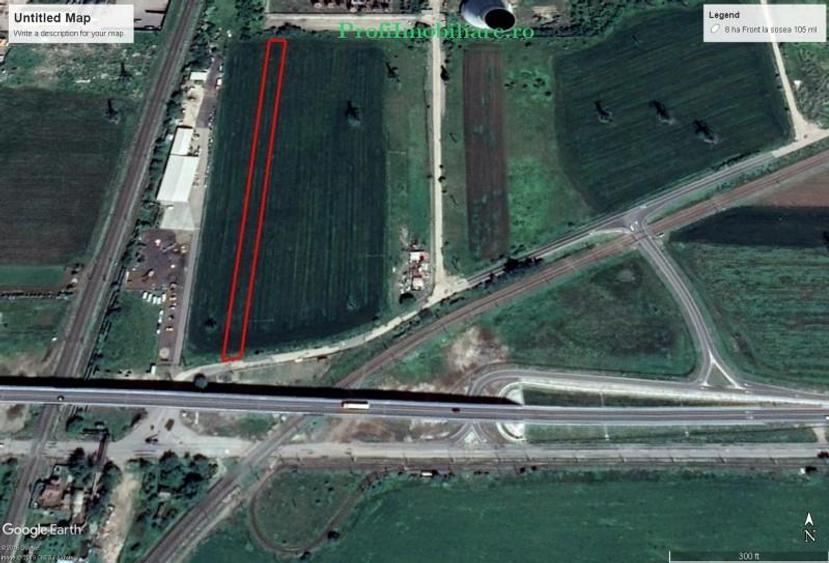 Teren 5.000 mp pentru diverse activitati cu acces din sosea strada Ovidiu in fat - 1