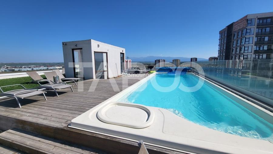 Apartament 2 camere de inchiriat 2 locuri de parcare piscina pe bloc