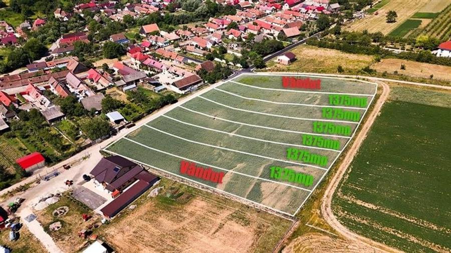 6 loturi casa Maierus,1.375mp,langa DN13, Doripesco,Brasov: 35min, zona verde:FI - 3