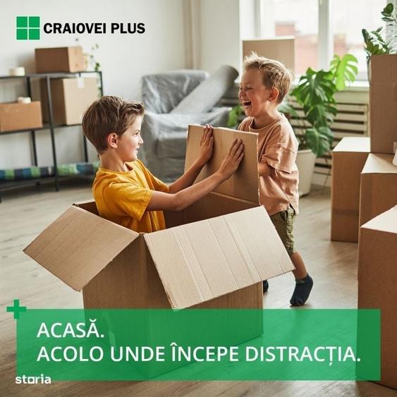 Apartament cu 3 camere semidecomandat în Craiovei