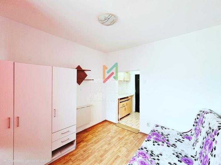 Camera | Garsoniera 12 mp | Tractorul | Etaj 4