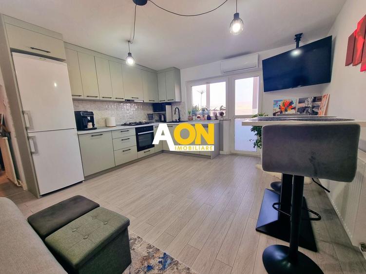 Apartament cu 2 camere reconfigurat, 52 mp utili, zona Cetate - 1