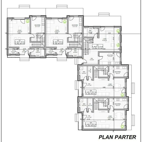 Braytim | Case insiruite | 4 camere | Strazi asfaltate | Comision 0% - 16