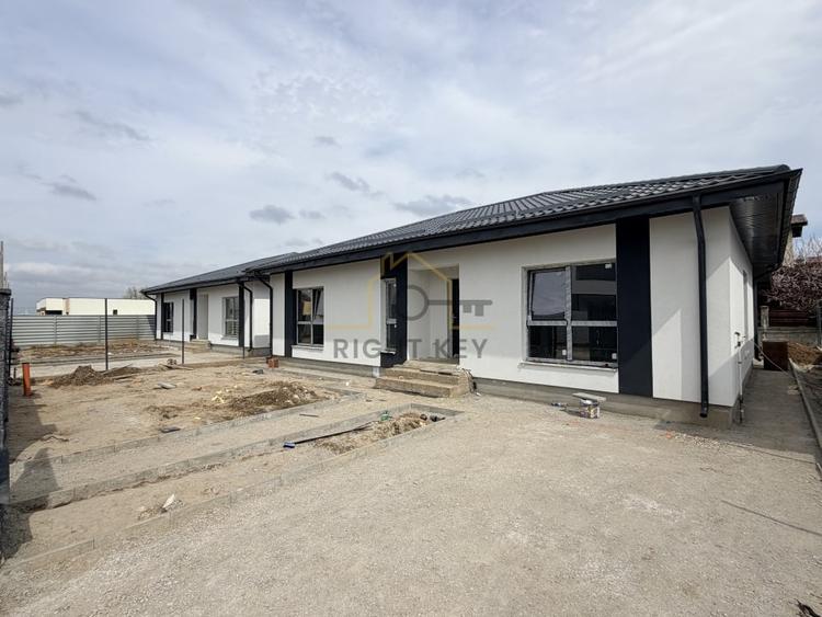 Casa parter 100mpu, 4 cam, placa, încălzire pardoseala! Comision 0% - 1