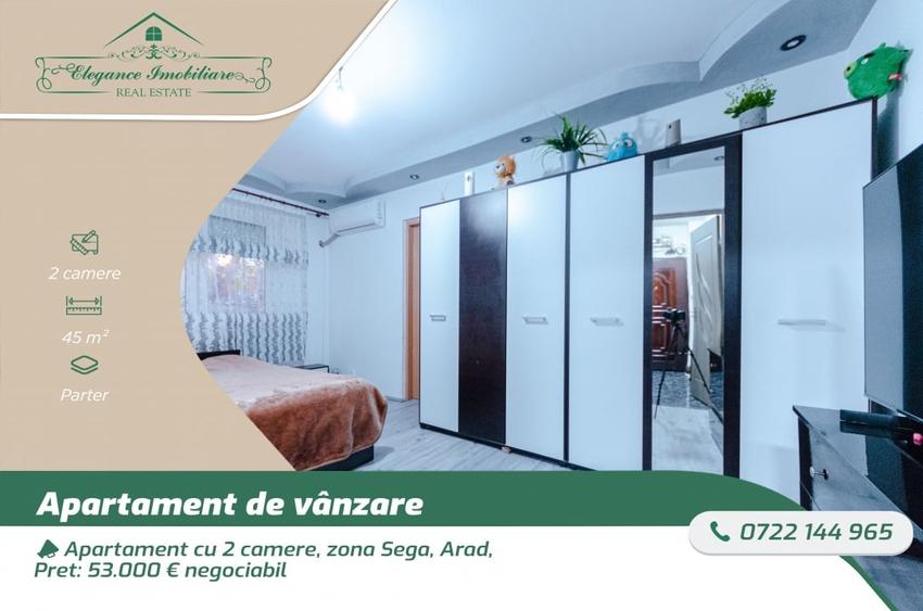 Apartament cu 2 camere, zona Sega, Arad - 1