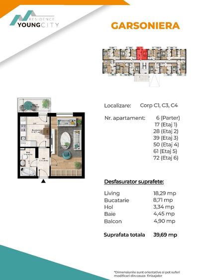 PROMOTIE!! Garsoniera spatioasa 39mp , Metrou Berceni 5-7min - 4