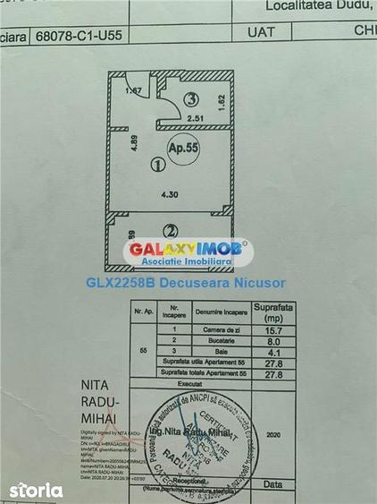 Garsoniera I.L Caragiale mobilata in Militari Residence,44.900 euro - 6