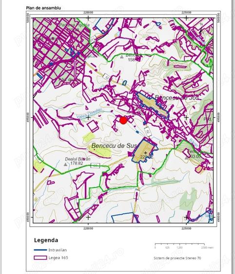 Teren de 200000 mp, în Bencecu de Sus