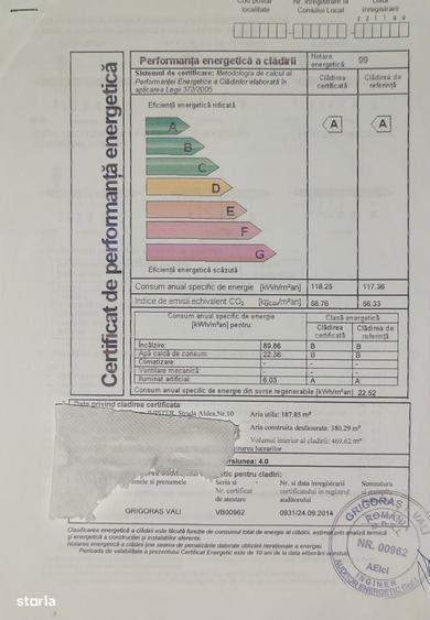 Casă cu 4 camere în Central