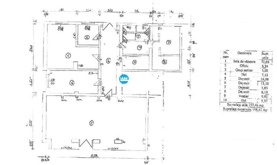 Spațiu comercial, de 158 mp, în Pantelimon