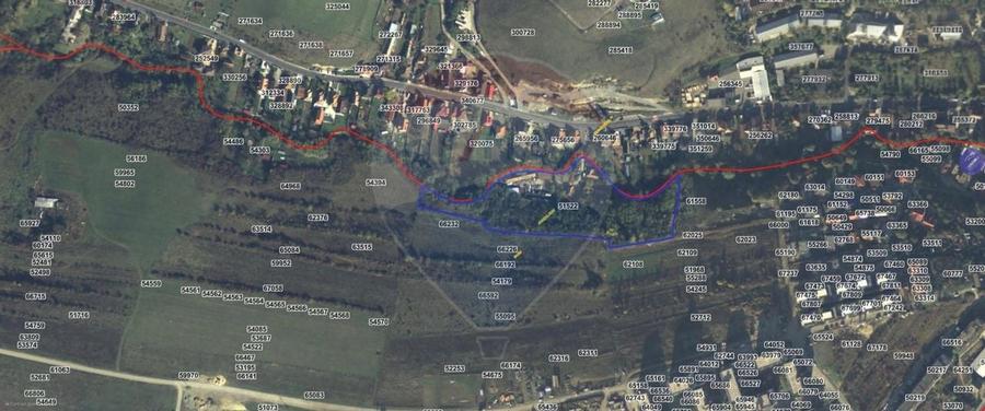 De vanzare Teren intravilan 17.200 mp in Cluj, Baciu - 2