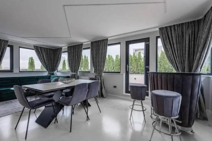 Penthouse Impunator 6 camere| 2 min Mall Plaza | Mobiliat | Utilat Lux - 19