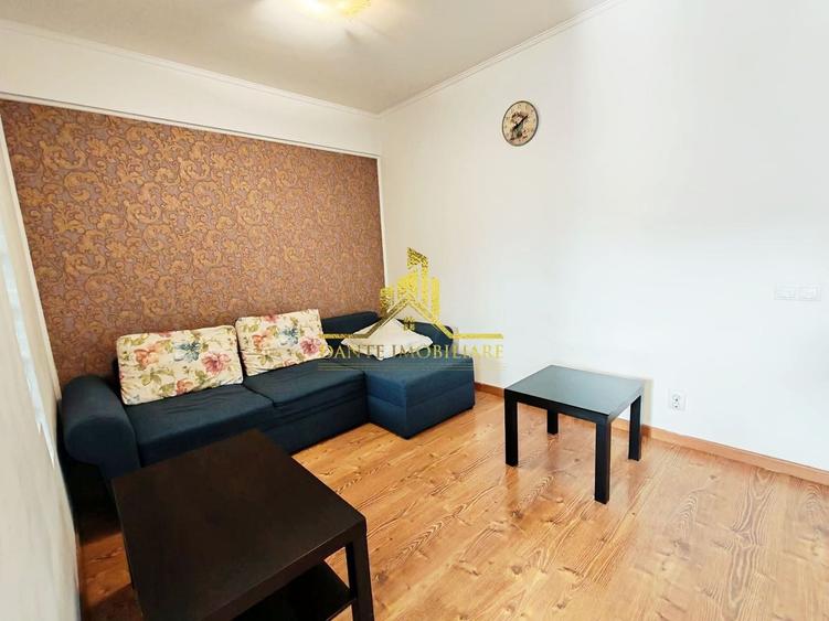 Apartament cu 2 camere semidecomandat, mobilat în Mărăști
