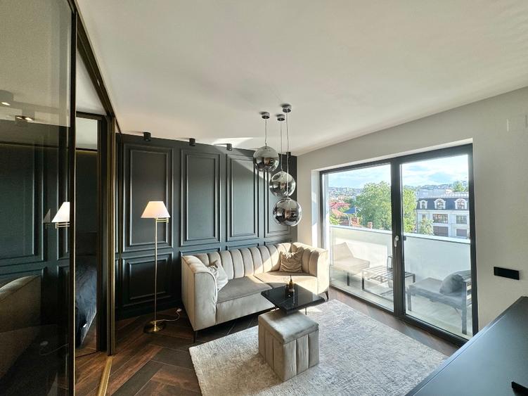 Apartament open space premium, 2 balcoane, vedere panoramică – Andrei Mureșanu  - 1