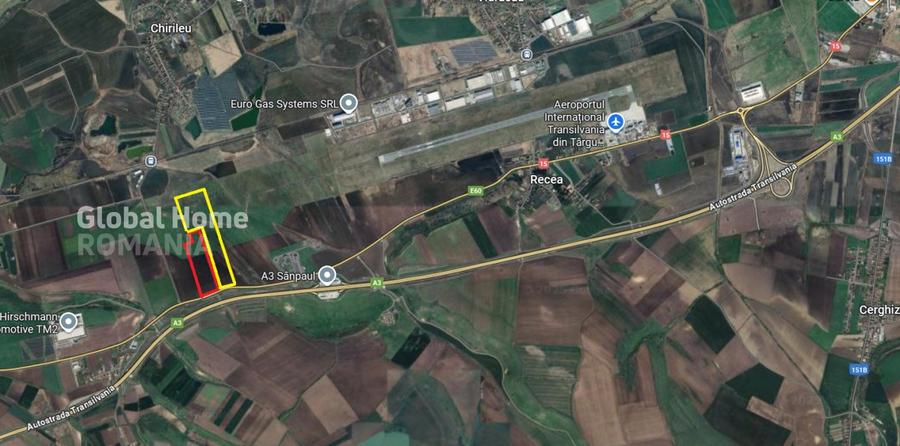 Teren 37.500 Mp-DN 15 Autostrada Transilvania - Mures - 1