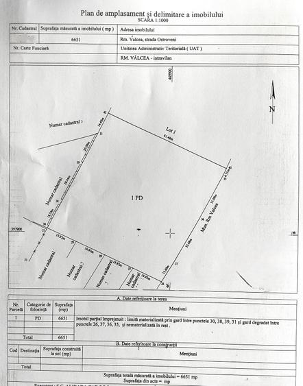 Teren Ostroveni, 6.651 mp, ideal pentru proiect de agrement sau parc de distracț - 1
