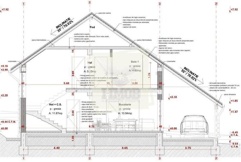 Casa cu 5 camere 3 bai si 504 mp teren in zona Selimbar - 8