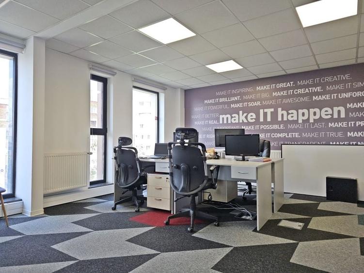 Spatiu modern de birouri, mobilat, terasa, parcari - 1
