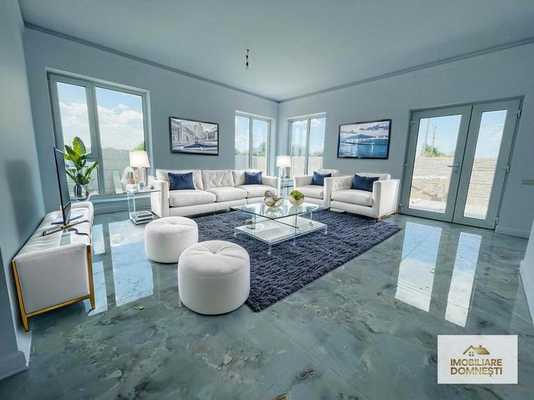 Domnesti Casa Parter curte amenajata 4 camere - str Salciei - 9