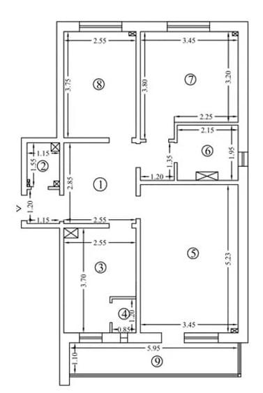 DE VANZARE-APARTAMET 3 CAMERE-DACIA - 1